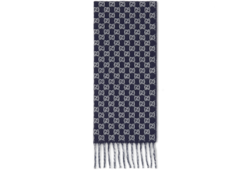 Sciarpa in lana e cashmere GG