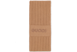 Écharpe en mélange laine et cachemire avec broderie