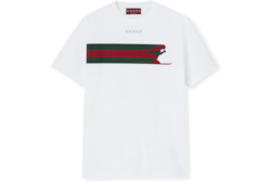 T-shirt in jersey di cotone con stampa