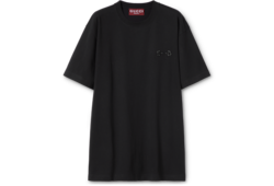 Cotton jersey T-shirt with embroidery