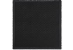 Silk wool Horsebit jacquard shawl