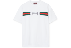 T-shirt in jersey di cotone con ricamo