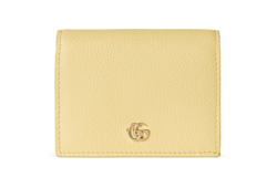 Brown interior GG Marmont small wallet