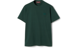 T-shirt in jersey di cotone con ricamo