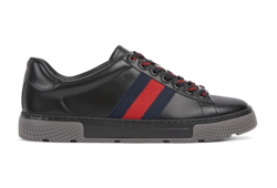 Sneaker Gucci Ace uomo con dettaglio Web