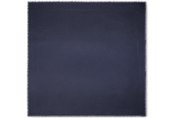 GG silk wool lamé shawl