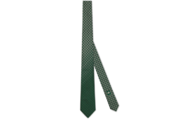 Cravate en jacquard de soie GG