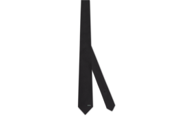 Cravate en jacquard de soie à détail Mors Gucci