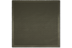 Silk wool Horsebit jacquard shawl