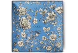 Gucci Flora Sketch print large trinket tray