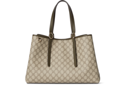 GG Emblem large tote bag