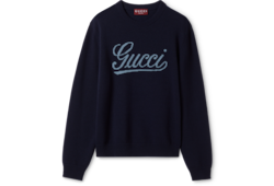 Pull en laine tricotée avec intarsia