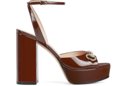 Women's Horsebit platform sandal