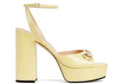 Women's Horsebit platform sandal