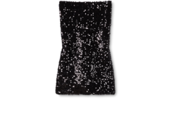 Combinaison en tissu élastique avec sequins brodés