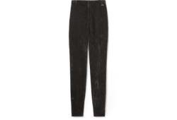 Leggings in velluto stretch