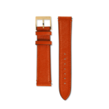 Grip leather watch strap, 38mm