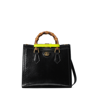 حقيبة اليد الكبيرة صغيرة الحجم Gucci Diana من جلد أفعى البايثون