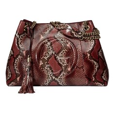 Gucci Women Soho Python Shoulder Bag 308982EU70G6257