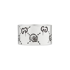 Bague en argent 925 GucciGhost
