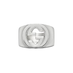 Bague en argent 925 double G