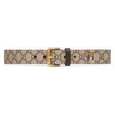 Ceinture Suprême GG à imprimé tigre