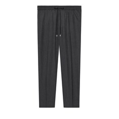 Pantalon de jogging ajusté en laine