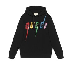 Sweat-shirt oversize à imprimé Gucci Blade