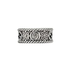 Bague en argent 925 avec GG