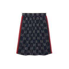 Jupe enfant en lamé GG