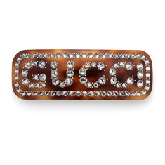 Pince à cheveux en cristaux Gucci