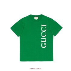 Футболка оверсайз с принтом Gucci Print