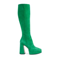 Women's suede platform boot