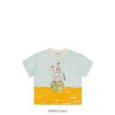 Baby Isabella Cotier print cotton T-shirt