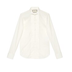 Chemise en popeline de coton