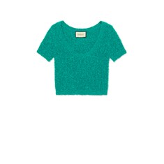 Cotton bouclé top