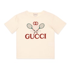 T-shirt enfant avec Gucci Tennis