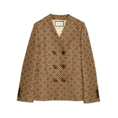 GG damier jacquard jacket