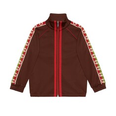 Children's technical jersey jacket