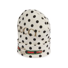 Шапка из хлопка с логотипом Gucci, 0–1 год