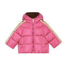 Veste rembourrée pour bébé en nylon motif GG