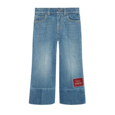 Children's denim flare pant