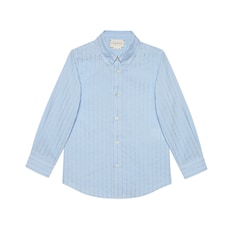 Children's Gucci cotton fil coupé shirt