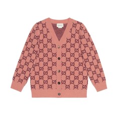 Children's GG wool cardigan