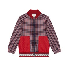 Children's Houndstooth cotton jacket
