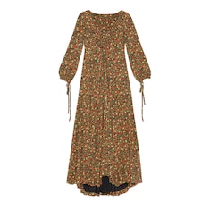 Robe en crêpe Gucci Liberty à fleurs