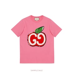 T-shirt à imprimé pommes GG