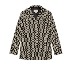 Veste en tweed optique