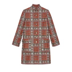 Check GG tweed coat