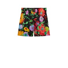Ken Scott print silk shorts